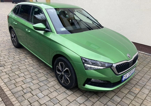 Skoda Scala cena 52500 przebieg: 37200, rok produkcji 2019 z Lubliniec małe 191